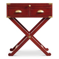 Authentic Models Double Drawer Side Table Image