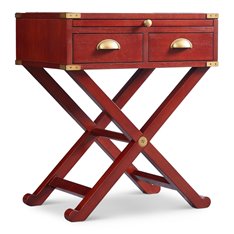 Authentic Models Double Drawer Side Table Image