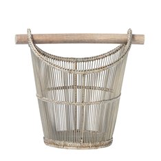 Basket with Toilet Roll holder - Natural Image