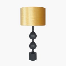 Black Tall Bobble shape lamp Image