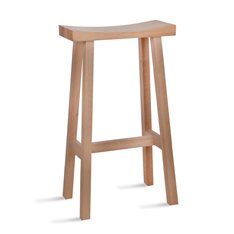 Natural Oak Bar Stool Image