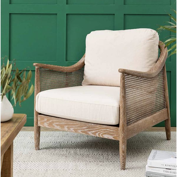 Natural Rattan Armchair