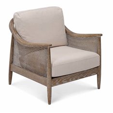 Natural Rattan Armchair Image