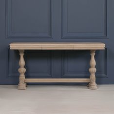 Paris Double Pedestal Console Table  Image