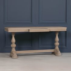 Paris Double Pedestal Console Table  Image