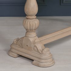 Paris Double Pedestal Console Table  Image