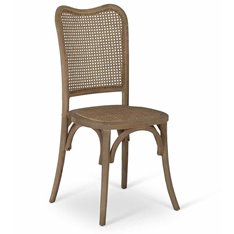 Rattan & Cane back dining chair Image