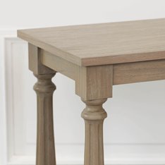 Rustic Washed Cedar Console Table Image