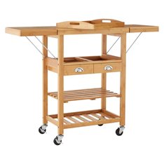 Bamboo Small Kitchen Island Image