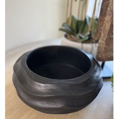 Teak Wave Bowl Image