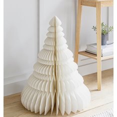 WARM WHITE PAPER CHRISTMAS TREE  Image